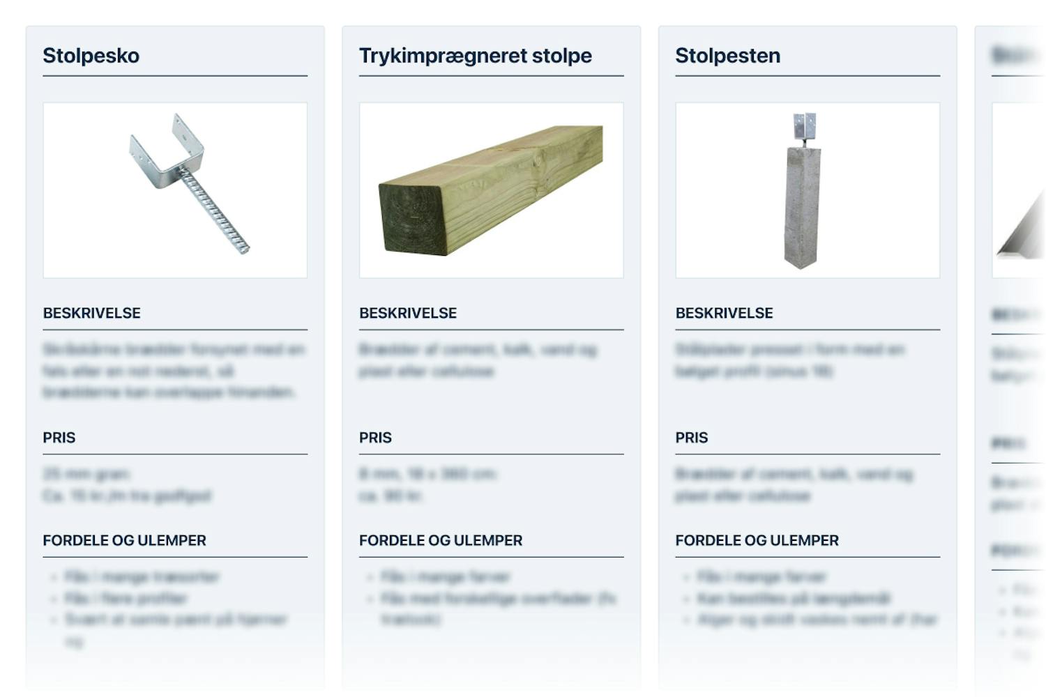 Fundering til skure og bygninger Fundering til skure og bygninger